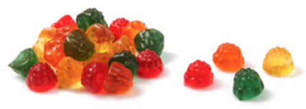 1 KG bag soft candy mix fruit aromatic berry jelly
